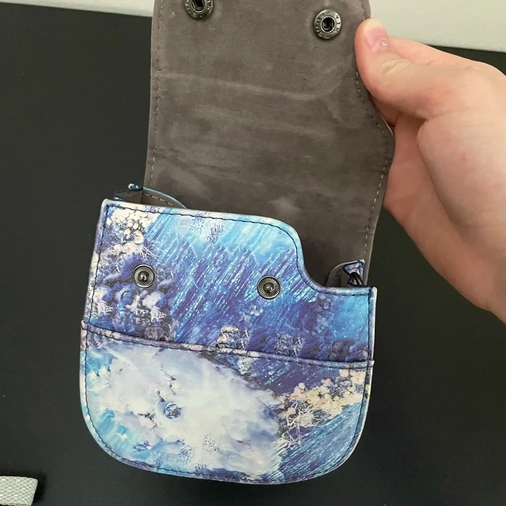 blue dolphin Polaroid case